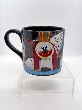 Retired Trail of Painted Ponies "War Pony" Large Ceramic Mug